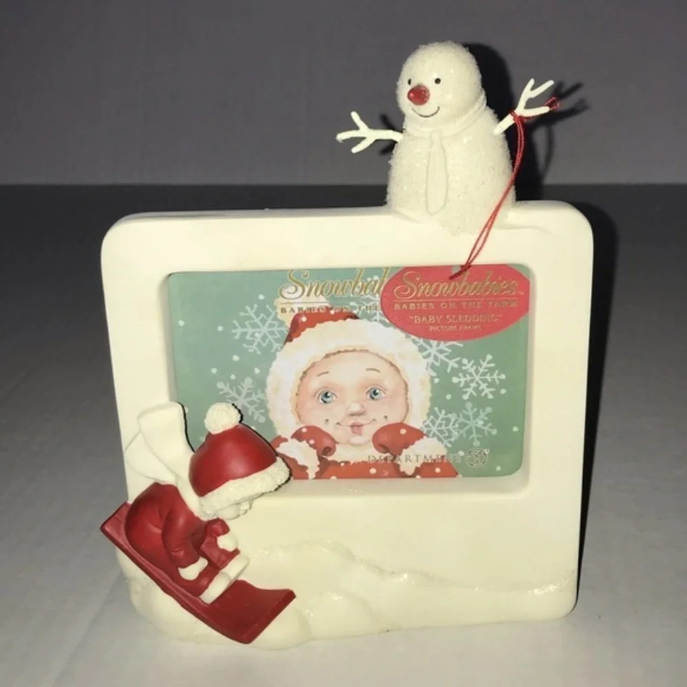 Dept 56‎ Snowbabies Babies On The Farm Photo Frame